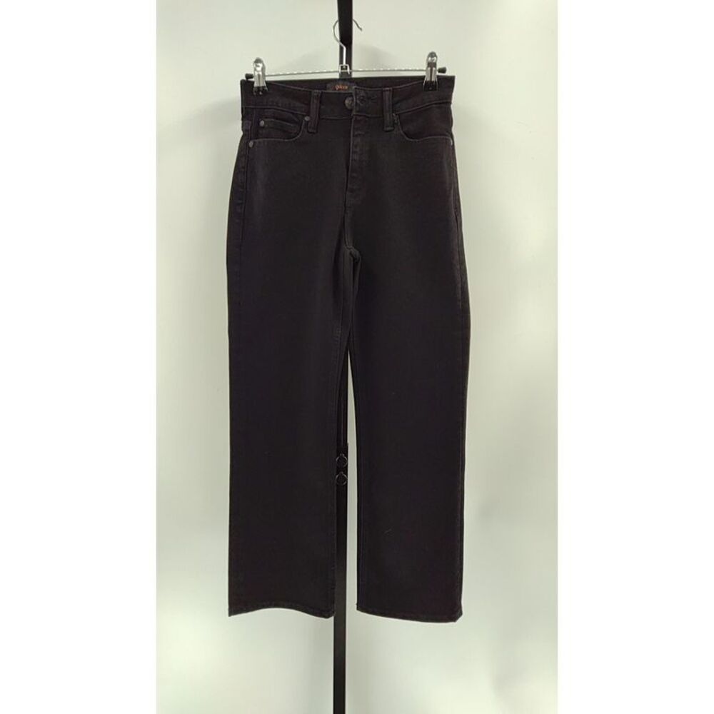 Quince Women Bella Stretch Straight Jeans Black 26